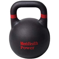 Vīriešu veselības POWER Pro stila kettlebell ideāli piemērots HIIT, funkcionālajiem treniņiem vai spēka un kondicionēšanas treniņiem