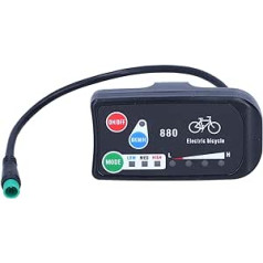 RiToEasysports e-velosipēdu displejs, e-velosipēds 36 V 48 V displeja mērītājs priekš KT-LED880 displeja LCD displeja vadības panelis elektrisko velosipēdu braucienam ar e-velosipēdu