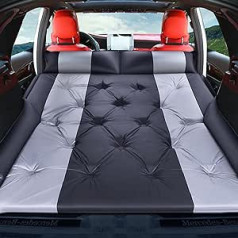 Car Automatic Air Mattress, Boot Travel Thickened Air Bed, SUV Air Mattress, Portable Camping Outdoor Mattress with Storage Bag for Outdoor Camping, Hiking, 180 x 132 x 5 cm