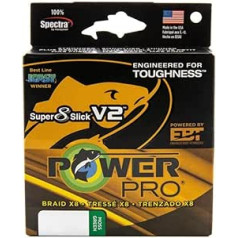 Power Pro Super8Slick V2 Moss Green Braided Line