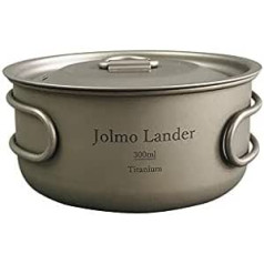 Jolmo Lander Titanium Single Wall Bowl 300ml/500ml