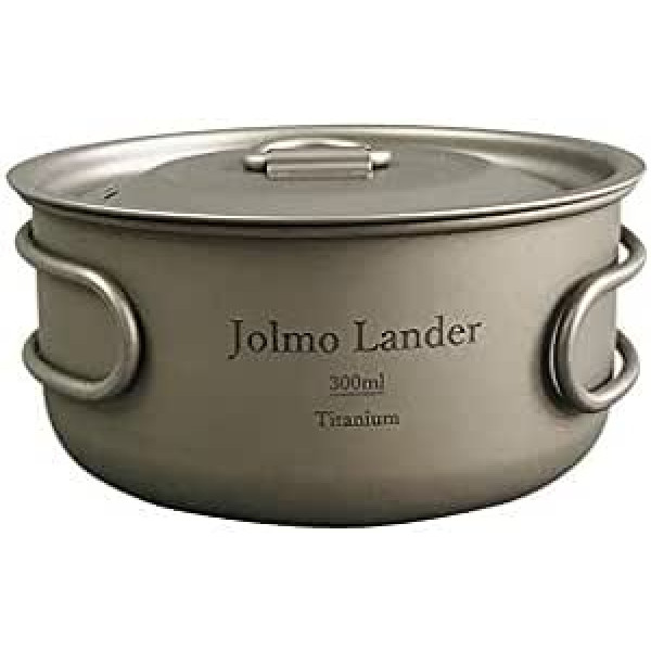 Jolmo Lander Titanium Single Wall Bowl 300ml/500ml