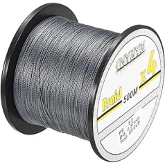 PATIKIL Braided Fishing Line Strands PE Braided Lines Abrasion Resistant Stretchy for Saltwater or Freshwater