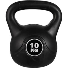 Roskio Iron Kettlebell ar plašu komforta rokturi mājas treniņiem, spēka treniņiem