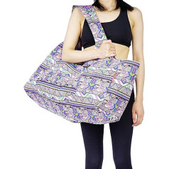Aozora jogos kilimėlio krepšys, didelis jogos kilimėlio krepšys su kišenėmis, tinka kilimėliams su daugiafunkciniais saugojimo krepšiais, lengvas ir patvarus