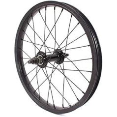 KHE 16 collu BMX priekšējais ritenis melns 28 mm alumīnija TDI loks 28 caurums 10 mm S/B