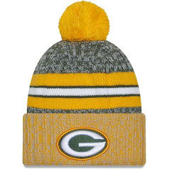 New Era NFL Green Bay Packers Oficiālā 2023. gada Colorway Sideline adīta ziemas cepure, komanda