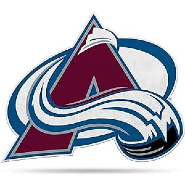 Rico Industries NHL Colorado Avalanche primārās formas vimpelis — mājas un viesistabas dekors — mīksta filca EZ piekarināšana