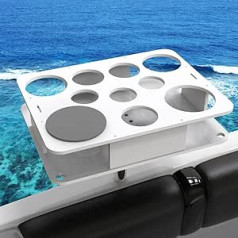 osemar Boat Bar Drink Holder with Rod Holder