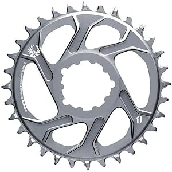 Sram X-SYNC 2 tiešā stiprinājuma 6 mm nobīde Adler Polar Grey Kettenblatt