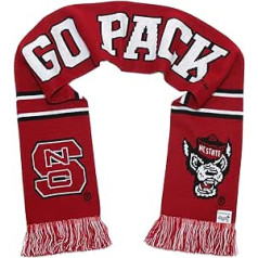 Tradition Scarves NC State Wolfpack Šalle - Adīta - Red Go Pack