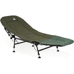 CampFeuer® - Carp Fishing Bed Chair Bedchair, Camping Bed