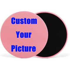 Adjust Your Photo Exercise Sliding Discs - Double-Sided Sliding Discs Core Slider for Home Fitness Workout, Abdominal and Full Body Exercises - Exercise Discs - Core Trainer - Abdominal Training