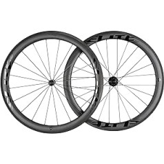 ELITEWHEELS SLT oglekļa šķiedras šosejas velosipēdu riteņi 700C keramikas gultņa rumbas bezcaurules savietojams ar Clincher riepu statņa 1423 spieķiem