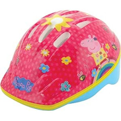 Peppa Pig unisex jauniešu aizsargķivere, bērnu velosipēdistu ķivere, daudzkrāsaina, 48 cm - 52 cm