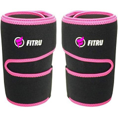 Fitru Premium Thigh Trimmer for Men & Women - Body Wrap Sauna Waist Trainer for Your Legs