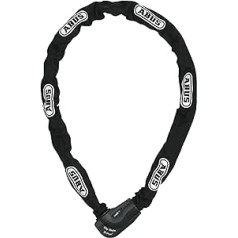 ABUS Granite CityChain XPlus 1060 ķēdes slēdzene - rūdīta tērauda motocikla slēdzene - 140cm - melna