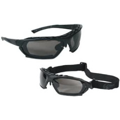 VOODOO TACTICAL 02-8838001000 brilles ar papildu lēcu, melns rāmis