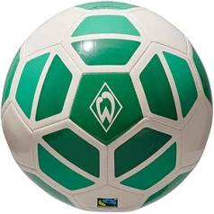 SV Werder Bremen Football Diamond Fairtrade bumba, izmērs 5 plus grāmatzīme I Love Bremen