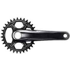 SHIMANO MTB Crank XT FC-M8120-1 melns, 68/73 mm