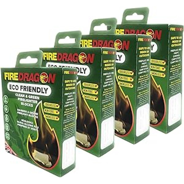 Firedragon Dry Fuel 4 iepakojumi pa 6 tabletēm