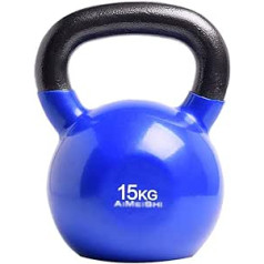 ZXQZ Fitnesa hanteles Kettlebells Čuguna Kettlebell Svars Krāsaini Vinila Kettlebells Visa ķermeņa treniņam un spēka treniņam, no 2 kg līdz 28 kg Rozā maza hantele