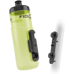 Fidlock Bike Base Twist ūdens pudele caurspīdīga melna 590 ml, 600 ml