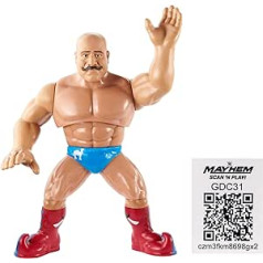 WWE Retro App Steel Shiek Figure Series 8 4,5 collu Wrestling Mattel figūriņa