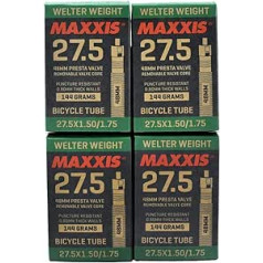 Maxxis Welter svars 27,5 x 1,50-1,75 48 mm Presta FV velosipēda iekšējā caurule 4 iepakojums STB2179-4