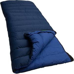 Lowland Outdoor Companion NC 2 Daunenschlafsack, Blau, 220x80 cm