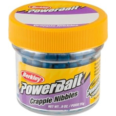 Berkley unisex knibļi pieaugušajiem PowerBait Crappie nibbles 25,5 g zilā neona krāsā