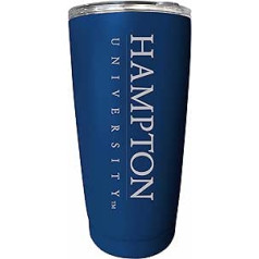 R and R Imports Hempton University Etched Stainless Steel Mug, 16 oz, Navy