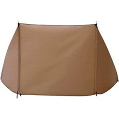 Camping Windbreak Windbreak Camping Windbreak Khaki Stove Outdoor Foldable Wind Shield for Garden BBQ Picnic