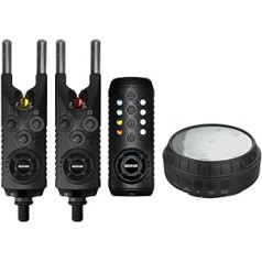 Sonik Gizmo Bite Alarm 2+1,3+1,4+1 Set Bivvy Light Single Signal
