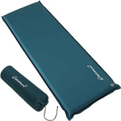 Clostnature Camping pašpiepūšamais guļampaklājiņš - 7,6 cm biezs āra pašpiepūšamais guļampaklājiņš ar nelielu iepakojuma izmēru, viegls piepūšamais gaisa matracis sportam, pārgājieniem, ziemai