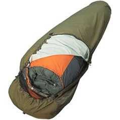 Aven Bivvy Bag - Waterproof - Robust - Half Zip - 2 Zippers Left and Right - for Sleeping Bag - Removable Mosquito Net - Sleeping Bag Cover