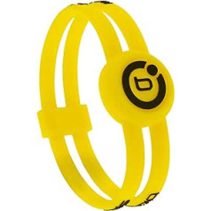 Bioflow Sport Twin Magnetic Wristband Bracelet Yellow/Black