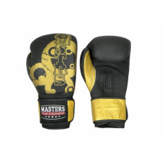 Masters Rbt 01256-Gold-10 bokso pirštinės / baltos