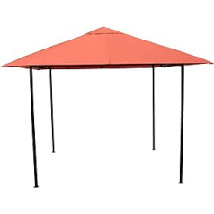 GRASEKAMP Qualität seit 1972 Antique Gazebo Amalfi Flex 3 x 3 m Terra Garden Gazebo Party Tent