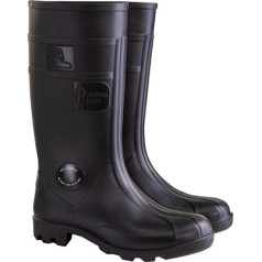 Men's Wellington boots. black, (13157/a), pvc, o4 fo src,