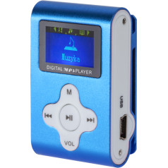 MP3 player with Quer display (blue)