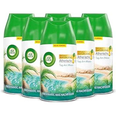 Air Wick Freshmatic Max Room Spray - Refill for Air Wick Freshmatic Max - Day at the Sea - 6 x 250ml Refills