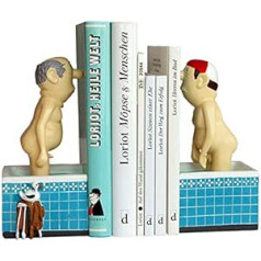 Loriot Bookends „Men In The Bath“, 17 cm, kelių spalvų