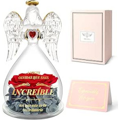 Miofula Preserved Flowers Birthday Gift for Women, Eternal Rose in Angel Figure Gifts for Women, Forever Rose Angel Gift for Mum, Girlfriend, Sisters