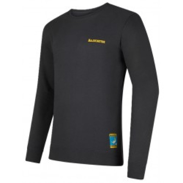 Džemperis CLIMBING on the MOON Sweatshirt M M Carbon/Giallo