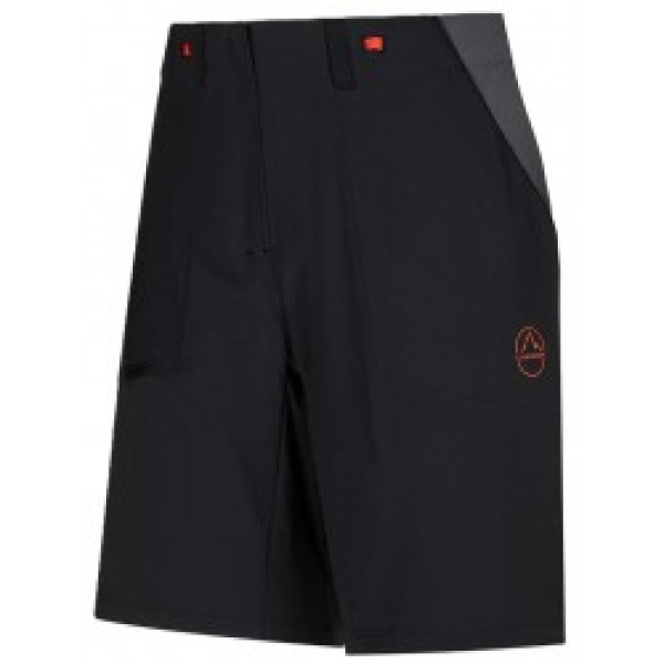 Šorti SCOUT Short W L Black/Cherry Tomato