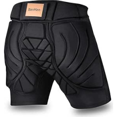 BenKen Skiing Protective Padded Shorts Hosen Frauen Männer 3D-Schutz Hip Butt Guard Pad Atmungsaktive Schlagfestigkeit für Snowboarden