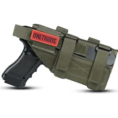 OneTigris 1000D neilona Tactical Molle pistoles maciņš jostas maciņš pistolēm