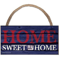 Wincraft NFL New York Giants Wooden Sign Wood Home Sweet Home