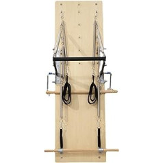 SwAcch Wall Mounted Pilates Springboard Reformer Training Equipment Yoga Wall Resistance Exercise System for Home Gym and More